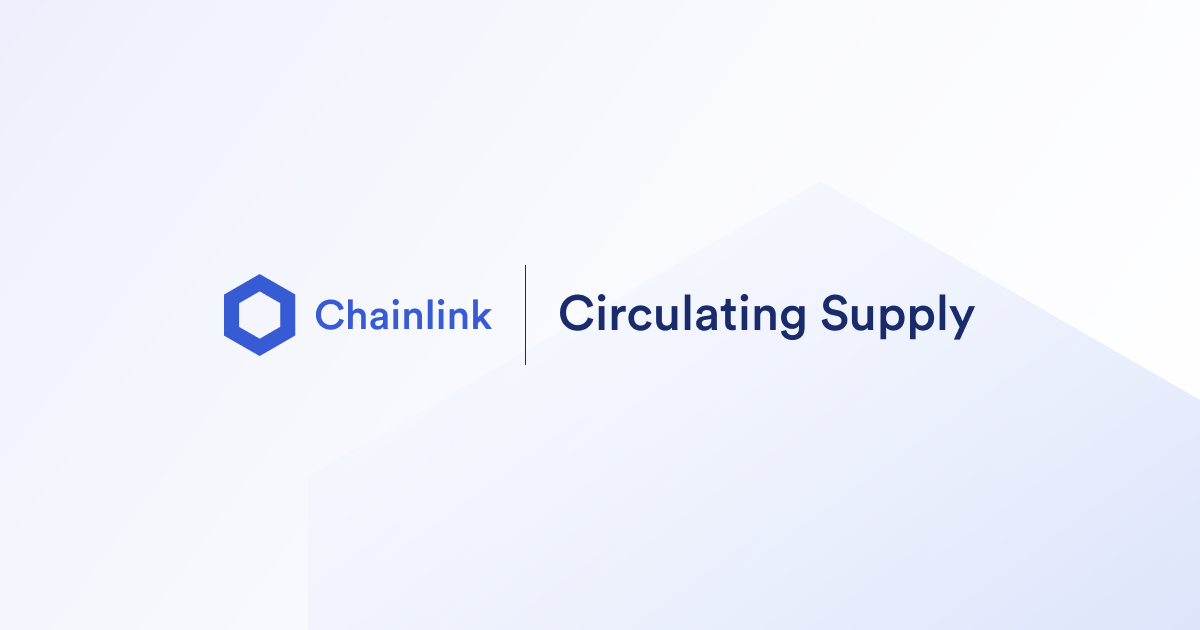 Chainlink Circulating Supply